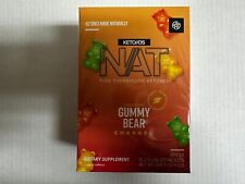 Pruvit NAT KETO OS Gummy Bear Charged & Caffeine Free 5,10 & 20 Packets 03/2024