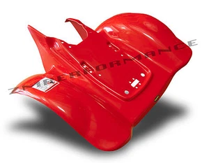 NEW HONDA TRX 300EX 250X FIGHTING RED PLASTIC REAR FENDER TRX300EX TRX250X - Picture 1 of 1