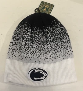 PSU Penn State Nittany Lions Beanie Mütze Erwachsene Strickmütze Legacy Navy Blau Weiß - Bild 1 von 19