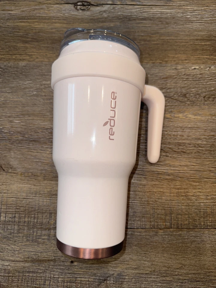 Reducir FRÍO 1 Taza Vaso 40 OZ Acero Inoxidable Rosa Apto para Lavavajillas Foto 1 de 4