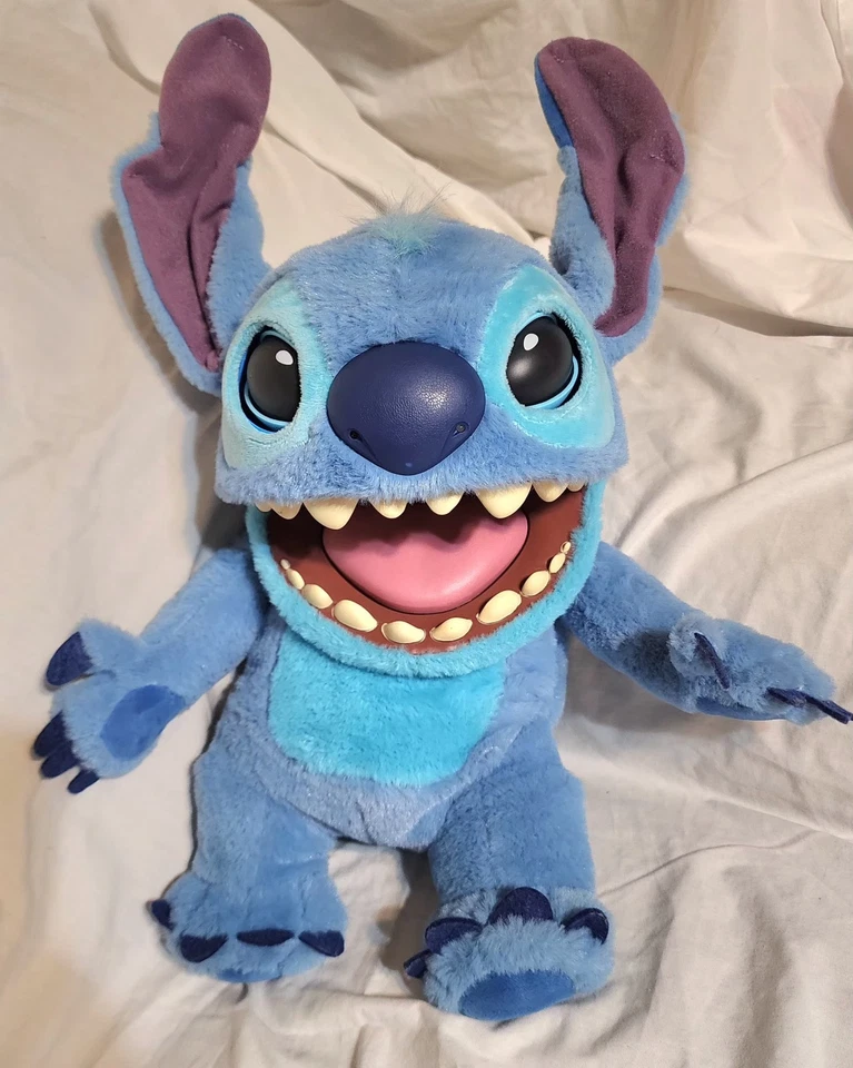 DISNEY Lilo & STITCH Real FX Animatronic Puppet 18” Interactive Plush Toy Talks! - Image 1 of 4