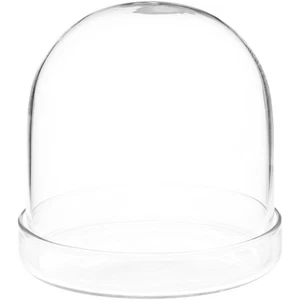 Plymor 3" x 3" Glass Display Dome Cloche (Clear Glass Tray Base) - Picture 1 of 1