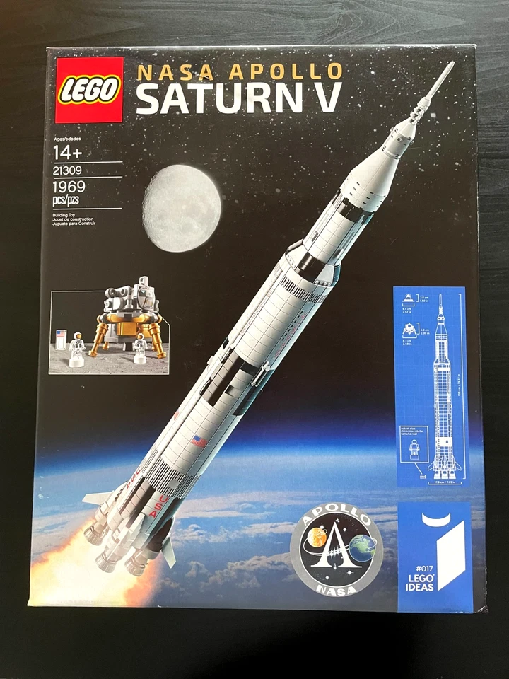 LEGO 21309 (92176) NASA Apollo Saturn V - New, Sealed, Excellent - Fast Shipping - Image 1 of 4