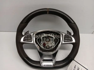 Volante de cuero original Mercedes AMG Alcantara a1664601618 W218 CLS- - Imagen 1 de 12