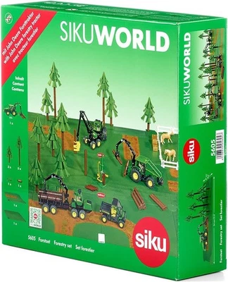 SIKU 5605 - SIKU WORLD - SET FORESTA CON ACCESSORI - NUOVO - SIGILLATO - Immagine 1 di 4