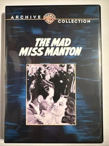 The Mad Miss Manton DVD 1938 Warner Archive Collection Henry Fonda SCRATCH FREE - Photo 1/2