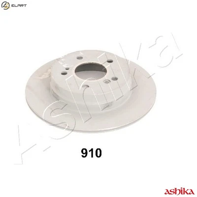 2x BRAKE DISC 61-09-910 FOR MERCEDES-BENZ 124/T-Model/Break/Convertible 1.8L - Image 1 of 4