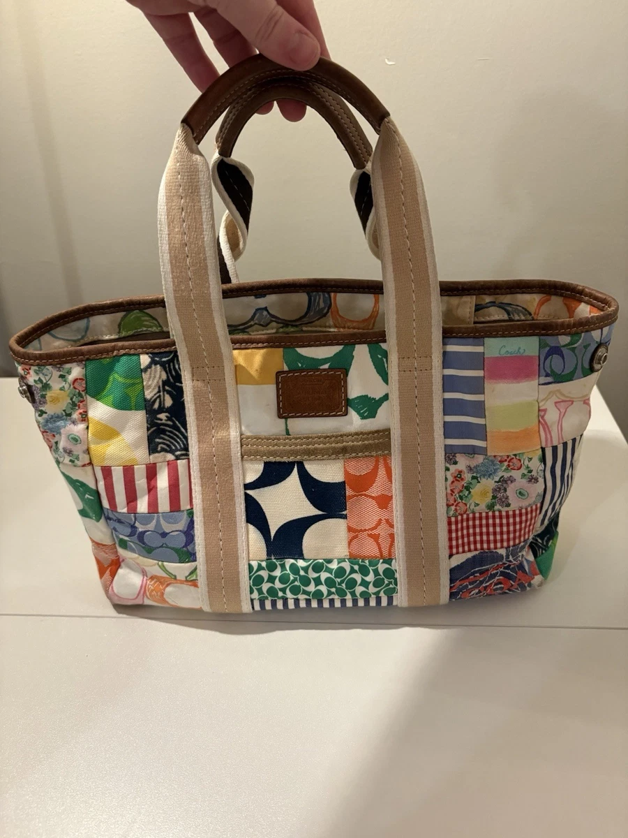 Coach Patchwork Tote Bags for Women for sale | eBay