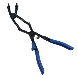 Double Jointed Angled Long Reach Hose Clamp Pliers Remover 50mm Capacity - Picture 1 of 6