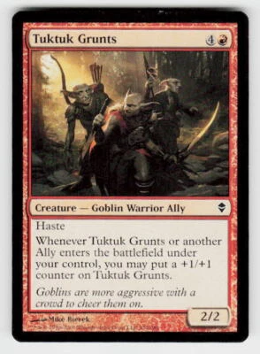 Zendikar #152 Tuktuk Grunts - Image 1 of 2