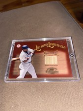 2002 Donruss Classics Legendary Lumberjacks #LL35 Manny Ramirez Bat #032/50