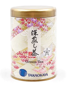 TAKAOKAYA JAPANESE FUKAMUSHI-CHA GREEN TEA LOOSE LEAF 3.5 OZ / 100G - Picture 1 of 6
