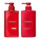 Shiseido TSUBAKI Premium Moist Shampoo & Conditioner 490ml From Japan