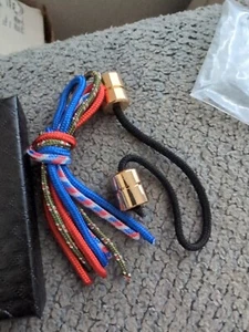 Begleri WORRY BEADS Fidget Finger Cavo Giocattolo 2 Perline Antistress Metallo - Foto 1 di 2