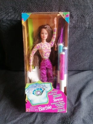 Poupée Doll Mattel Barbie Teresa Teinture Mode 20506 Neuf  - Photo 1/4