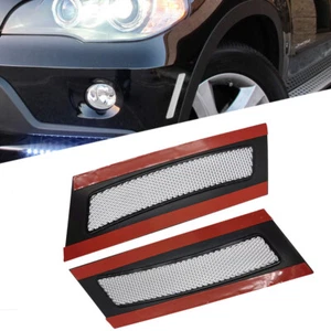 Clear Front Bumper Reflector Side Marker Lights For 2007-2010 BMW E70 X5 Pair - Picture 1 of 10