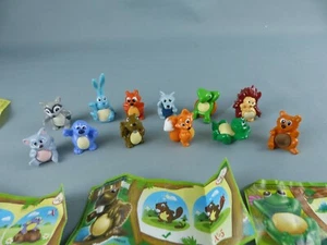 Jouets KINDER série complète figurines NATUR ANIMAUX de 2011 2012 + BPZ lot S6 - Picture 1 of 4