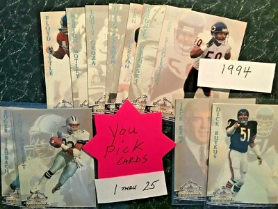 1994 Football Cards   YOU PICK    1 - 25    Legends of the Game - Image 1 of 2