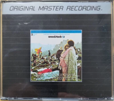 Woodstock I & II MFSL Silver 4 CD Box Japan-Pressung mit Programmheft - Bild 1 von 4