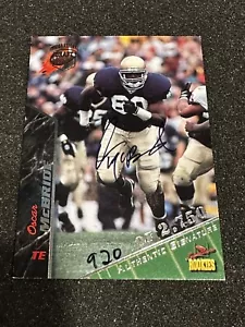 OSCAR MCBRIDE 1995 Signature Rookies Autograph International #920/2750 - Picture 1 of 1