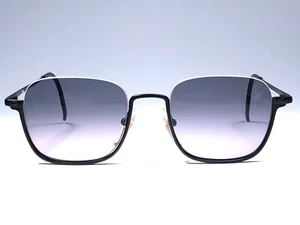 NEW VINTAGE JEAN PAUL GAULTIER 55 7161 HALF FRAME MATE SUNGLASSES 1990 JAPAN - Picture 1 of 8