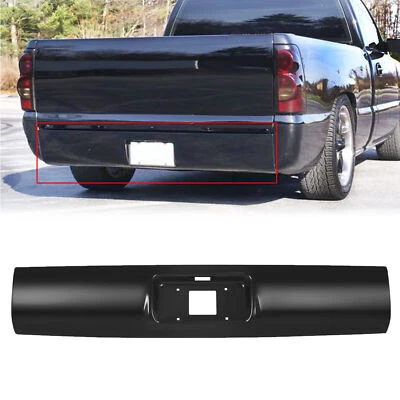 Rear Bumper Roll Pan w / License Plate For 1994-2003 Chevy GMC S10 Sonoma - Image 1 of 4