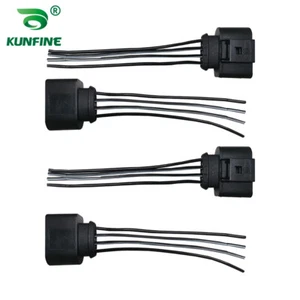 4x Zündspule Stecker Kabel Reparatursatz Für VW Seat AUDI Skoda VAG 1J0 973 724 - Bild 1 von 2