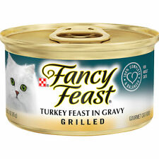 Purina Fancy Feast Grilled Adult Canned Wet Cat Food In Gravy, 3 oz, 24 Cans ✅✅✅