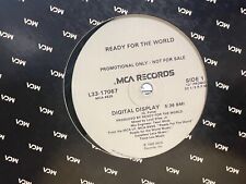 READY FOR THE WORLD DIGITAL DISPLAY 12" 1995 MCA 17067 DJ PROMO DOUBLE A SIDE