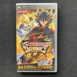 Yu-Gi-Oh! 5D's Tag Force 6 PSP Sony PlayStation Portátil KONAMI con Estuche JP 21 - Imagen 1 de 4