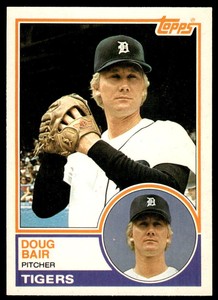 1983 Topps Traded #5T  Doug Bair   Detroit Tigers