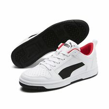 Puma Rebound LayUp Lo SL Buty Sneaker 369866 Biały Czarny Czerwony
