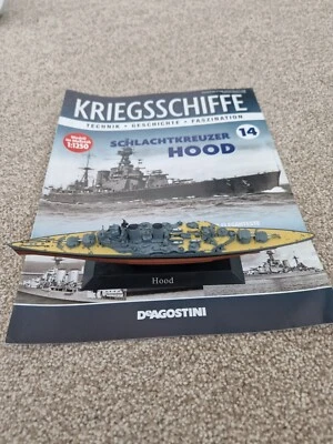 DEAGOSTINI 1/1250 Battleship Kriegschiff Kollektion - Hms Hood Britisch WW2 Ship - Bild 1 von 4