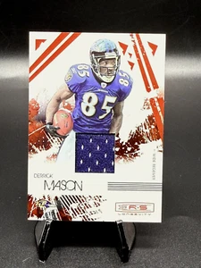 Donruss Rookies and Stars Longevity Materials Ruby #7 2009 Derrick Mason/299 - Imagen 1 de 2