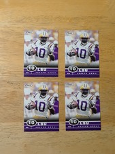2006 sage hit Joseph Addai #30 rookie card RC LSU Tigers football qty (4) NRMT