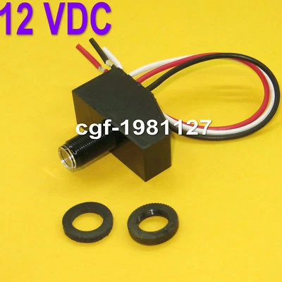 12 Volt  Button Style Dusk to Dawn sensor   security day night light IP66 - Image 1 of 3