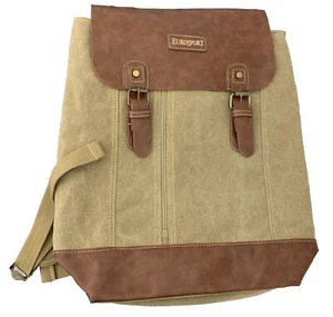 Bolso Mochila de Lona Eurosport Caqui B712 - Imagen 1 de 6