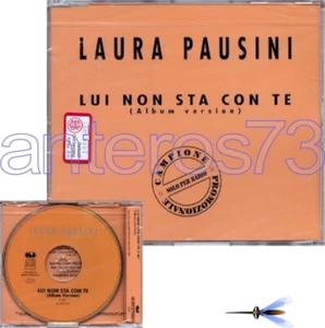LAURA PAUSINI "LUI NON STA CON TE" RARO CDsingolo PROMO 1994 - SIGILLATO - Picture 1 of 1