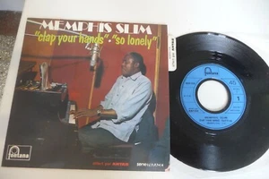 MEMPHIS SLIM 45T CLAP YOUR HANDS / SO LONELY. FRENCH PRESS ANTAR SERIE PARADE 7" - Imagen 1 de 2