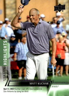 Matt Kuchar 2024 Upper Deck PGA Tour Golf - #100 - - Image 1 of 2