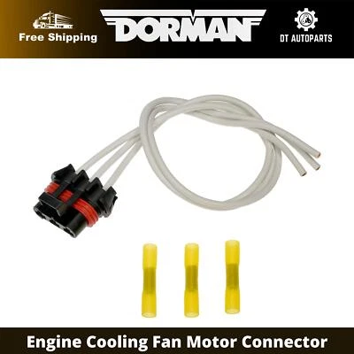 For 1996 Buick Century Dorman Engine Cooling Fan Motor Connector Foto 1 de 4