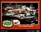 1977 Topps Star Wars #127 The Rebel Fleet 7 - Neuf dans sa boîte