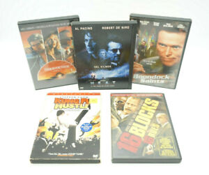 Lot de 5 DVD - Boondock Saints, Heat, Tequila Sunrise, Kung Fu Hustle & 16 blocs