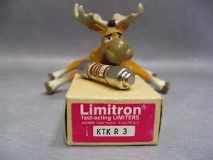 KTK-R-3 Bussmann Limitron Fuses 3A Current Limiting - Box of 10 - Picture 1 of 3