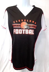 Cleveland Browns Fußball Damen Fitted Draft Me Jersey Shirt klein braun - Bild 1 von 1