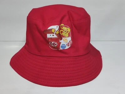 New Nestle KitKat Malaysia Kit Kat Candy Crush Reversible Bucket Hat Adult Cute - Image 1 of 4