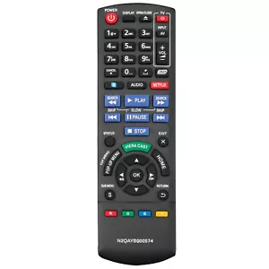 N2QAYB000574 Replaced Remote for Panasonic Blu-Ray Player DMP-BDT310 DMP-BDT210 - Picture 1 of 6