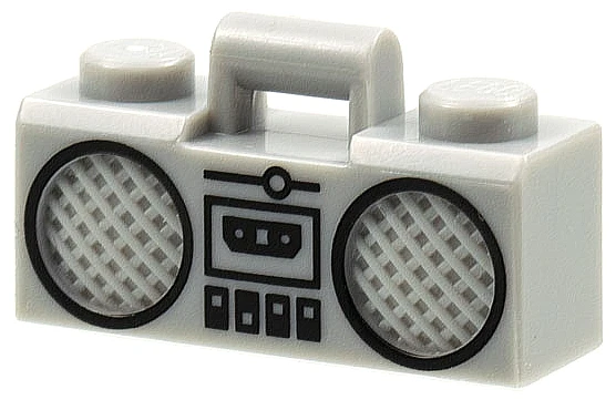 LEGO® Part 93221pb03 - Minifigure, Utensil Radio Boom Box - Image 1 of 1