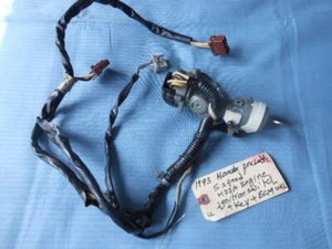 1992-1996 HONDA PRELUDE SI IGNITION SWITCH WITH KEY AND WIRING HARNESS OEM - Picture 1 of 9