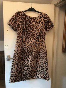 peacocks leopard print dress